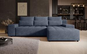 Elegantní sedací souprava EDITA - modrá