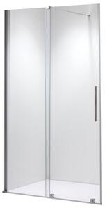 BPS-koupelny Posuvné sprchové dveře HYD-ATA 90 chrom/transparent pro instalaci do niky - bez vaničky