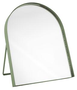 Select Time Zaoblené zelené matné stolní zrcadlo Rang