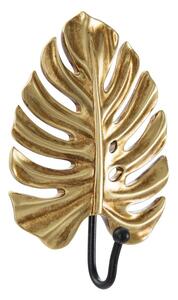 Zlatý nástěnný věšák na klíče Mauro Ferretti Gold, 11x3,5x16 cm