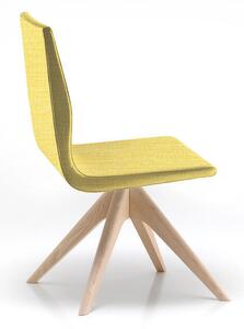 Židle CAMILLA/L17 Žlutá