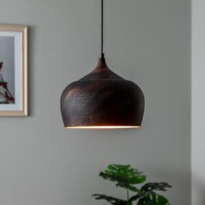 Závěsné svítidlo Saglam 3761 1-light Ø28cm měď/zlato