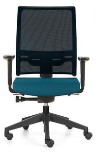 Ergonomická židle TAU s područkami Modrá