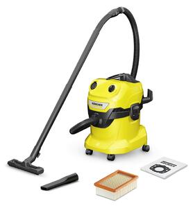 Kärcher WD 4 V-20/5/22 20 l Bubnový vysavač Suché a mokré 1000 W Bezsáčkové