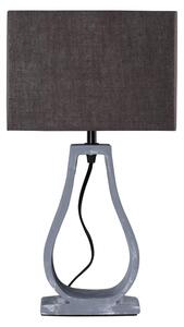 Candellux Stolní lampa FEMO 1xE14/40W/230V šedá/hnědá CA0266