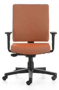 Ergonomická židle BUTTERFLY s područkami Oranžová
