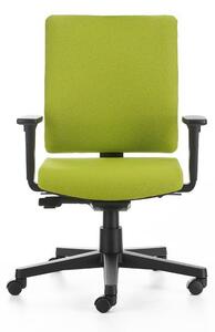 Ergonomická židle BUTTERFLY s područkami Zelená