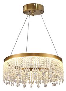 Toolight Toolight, LED závěsné osvětlení 40cm, 18W, 4000K, APP1730-1CP, zlatá, OSW-04341