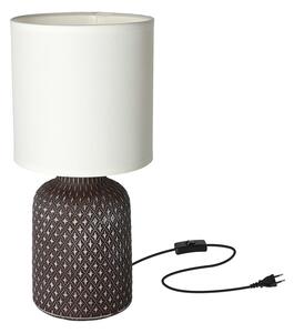 Candellux Stolní lampa INER 1xE14/40W/230V hnědá CA0259