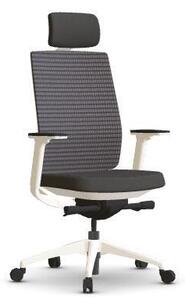 Moderní ergonomická židle VIP/A1W Černá
