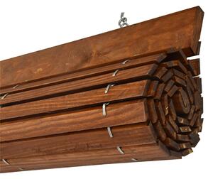 Vingo Dřevěná roleta na pergolu - třešeň II. Šířka rolety: 150 cm, Rozvin rolety: 150 cm