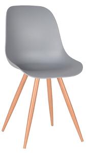 LABEL51 jídelní židle RIMINI šedá FF-45.023