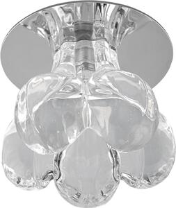 Stropní zápustné osvětlení ILIAMA - 1xG4, 20W, chromované