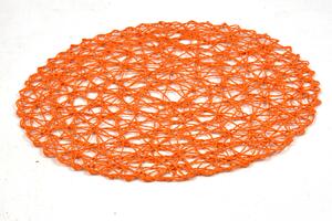 Vingo Kulaté prostírání oranžové - 38 cm