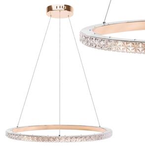 Toolight Toolight, LED stropní osvětlení 59cm, 36W, 4000K, MS009-C, růžové zlato, OSW-09619