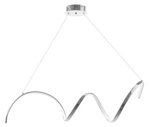 Toolight Toolight, LED závěsné svítidlo 90cm, 26W, 3000K, LHJ025-CP, chromová, OSW-60016