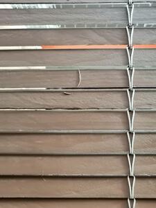 Vingo Rozbalená dřevěná roleta - barva mléčné čokolády 120x220 cm