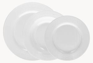 Sada porcelánového nádobí Polis, pro 6 osob, 18 dílů