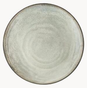 Sada snídaňových talířů z porcelánu Raku, 6 dílů