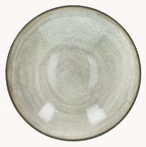 Sada hlubokých talířů z porcelánu Raku, 6 dílů