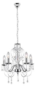 Toolight Rea, Stropní svítidlo EBT008-5CP CHROME, OSW-01243