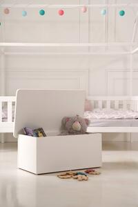 Vingo Dětský úložný box bílý - 67 x 40 cm