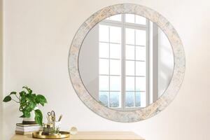 Kulaté dekorační zrcadlo na zeď Ošuntělá mozaika