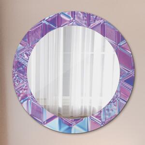 Kulaté zrcadlo s dekorem Abstraktní surrealizace