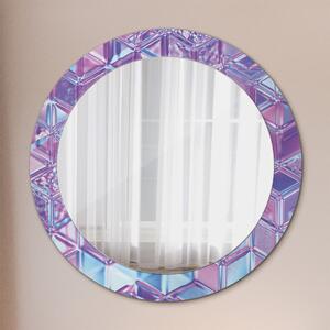 Kulaté dekorační zrcadlo Abstraktní surrealizace
