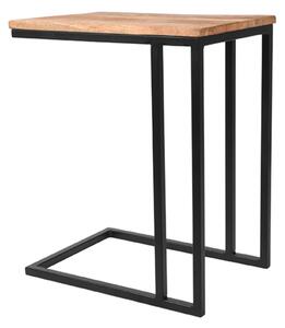 LABEL51 Přírodní masivní mangový odkládací stolek Amsto