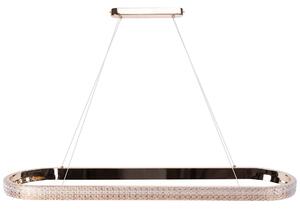 Toolight Toolight, LED závěsné svítidlo 90cm APP1751-CP, zlatá lesklá, OSW-06065