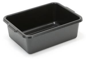 AJ Produkty Plastový box k policovému vozíku MOVE, 550x390x180 mm, černý