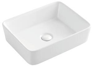 Hydroland Keramické umyvadlo na desku Enea 47,5x37 cm, bílé