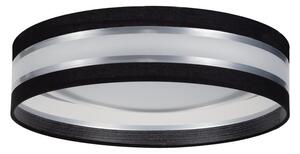 Belis LED Stropní svítidlo CORAL 1xLED/24W/230V černá/stříbrná BE0369