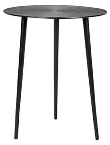 LABEL51 Černý kovový odkládací stolek Obber