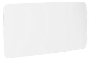 AJ Produkty Skleněná tabule STELLA, kulaté rohy, 2000x1000 mm, bílá