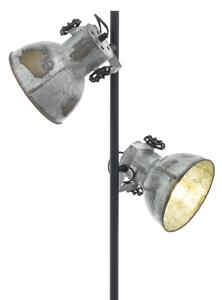Dvoužárovková stojací lampa Barnstaple