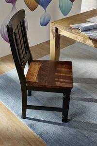 KOLONIAL Židle, lakovaný indický palisandr