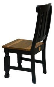 KOLONIAL Židle, lakovaný indický palisandr