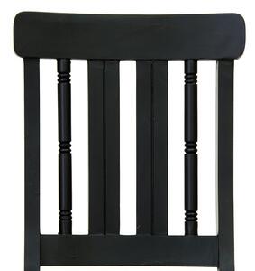 KOLONIAL Židle štvorset, lakovaný palisandr