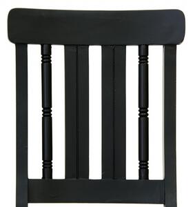 KOLONIAL Židle štvorset, lakovaný palisandr