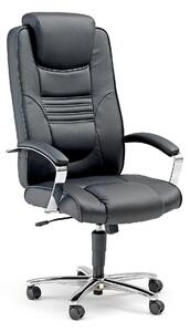 AJ Produkty Kancelářská židle ESSEX, koženka, černá
