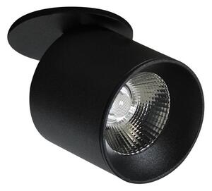 Polux LED Bodové zápustné svítidlo HARON 1xLED/10W/230V černá SA1470