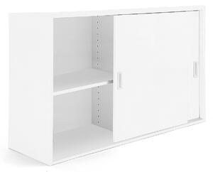 AJ Produkty Skříň s posuvnými dveřmi MODULUS XL, výška 800 mm, bílá