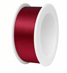 Stuha saténová bordó 25mm x 3m (7,-Kč/m)