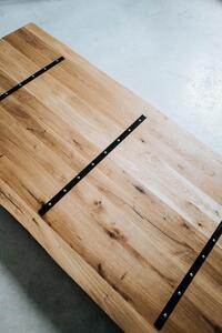 Wuders Jídelní stůl California s masivní dubovou deskou 1400 x 900 mm