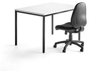 AJ Produkty Kancelářská sestava: stůl MODULUS a židle GRIMSBY