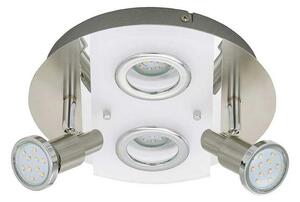 Briloner 3594-042 - LED Stropní svítidlo RIPOSO 2xLED/5W/230V + 2xGU10/3W BL0723