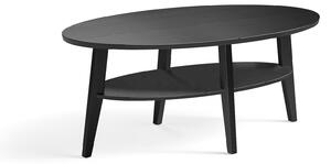 AJ Produkty Konferenční stolek HOLLY, 1200x700 mm, černý