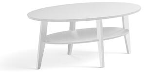 AJ Produkty Konferenční stolek HOLLY, 1200x700 mm, bílý